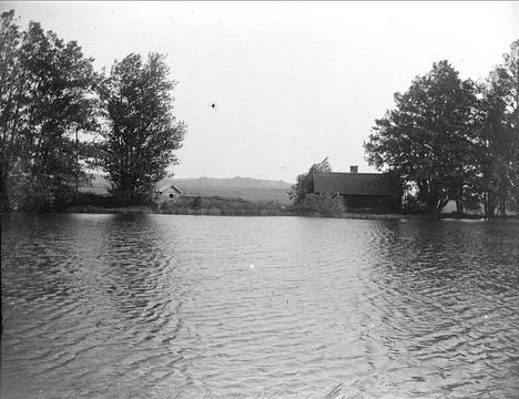 RECORD DATE NOT STATED Flost Source, Flosta, Altuna parish, Uppland, July ... Stock Photos