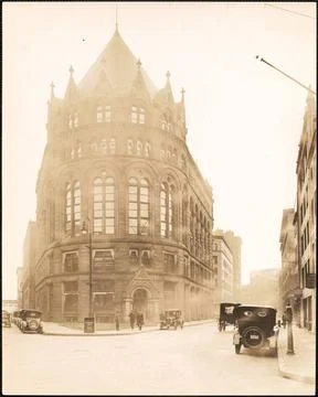 RECORD DATE NOT STATED Flour and Grain Exchange building, Boston , Office ... Fotos de archivo