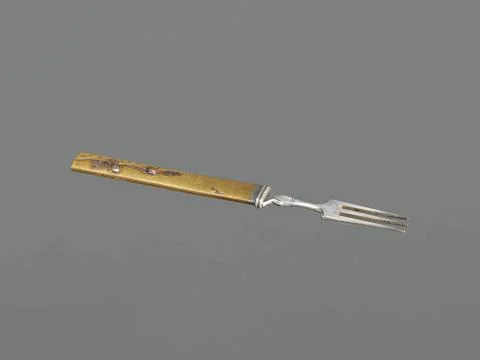 RECORD DATE NOT STATED  Fork with a handle (goat); 18th century (1701-00-0... Photos
