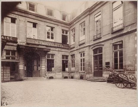 RECORD DATE NOT STATED  Former Hotel de Choisy, rue Barbette. PARIS (III D... Stock-Fotos