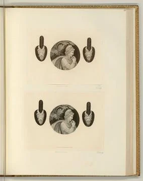 RECORD DATE NOT STATED  Francesco Bartolozzi (Engraver) Portlandvase. Etch... Stock Photos