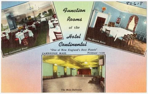 RECORD DATE NOT STATED Function Rooms of the Hotel Continental , Hotels, B... Stock Photos