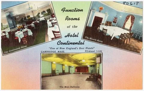 RECORD DATE NOT STATED Function Rooms of the Hotel Continental , Hotels, B... Stock Photos
