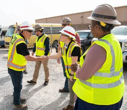 RECORD DATE NOT STATED Functional managers from U.S. Army Corps of Enginee... 스톡 사진