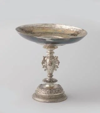 RECORD DATE NOT STATED  Galvanoplastic reproduction of a Tazza with a repr... Stock Photos