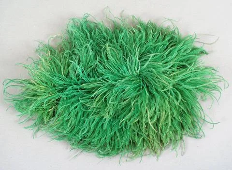 RECORD DATE NOT STATED Garnering Decoration elements, feathers, fabric. Ye... 스톡 사진