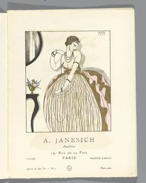 RECORD DATE NOT STATED  Gazette of good tone. Art - Modes &amp; Frivolities: A... Stock-Fotos
