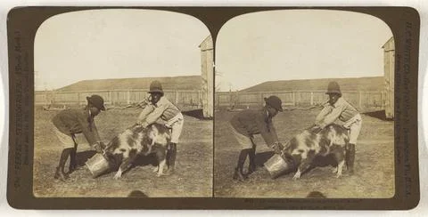 RECORD DATE NOT STATED Git on quick Rastus, - he done got it mos eat up. .... Foto stock