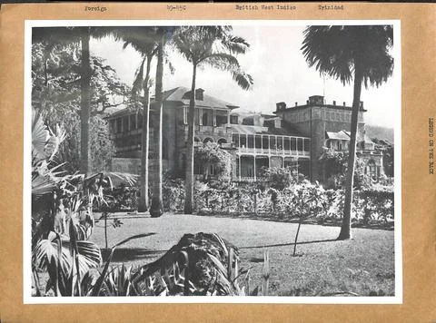 RECORD DATE NOT STATED The Governor s Residence. Original caption: Officia... Stock Photos