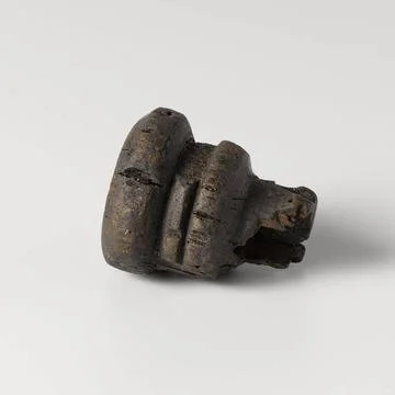 RECORD DATE NOT STATED  Grape or round button of a crank drill, anonymous,... 写真素材