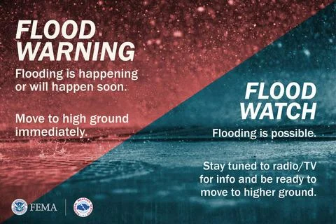 RECORD DATE NOT STATED This graphic explains the difference between a floo... Stock Photos
