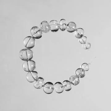 RECORD DATE NOT STATED Group of Parthian Beads (19). Unknown Copyright: xp... Stock Photos