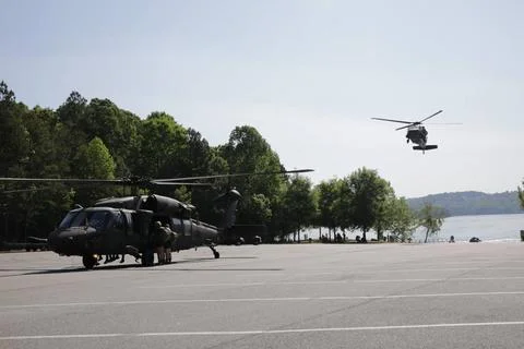RECORD DATE NOT STATED A group of U.S Army Rangers, assigned to the 5th Ra... Foto stock