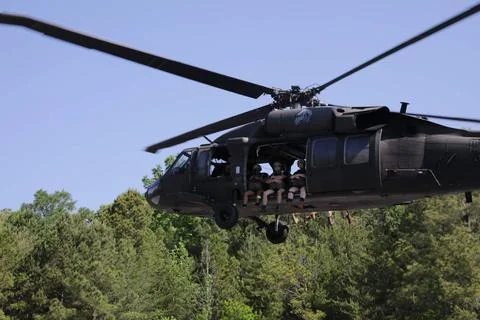RECORD DATE NOT STATED A group of U.S Army Rangers, assigned to the 5th Ra... Stock Photos