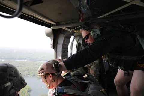 RECORD DATE NOT STATED A group of U.S Army Rangers, assigned to the 5th Ra... Foto stock
