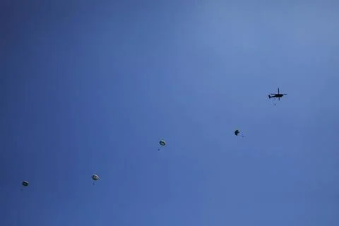 RECORD DATE NOT STATED A group of U.S Army Rangers, assigned to the 5th Ra... Foto stock