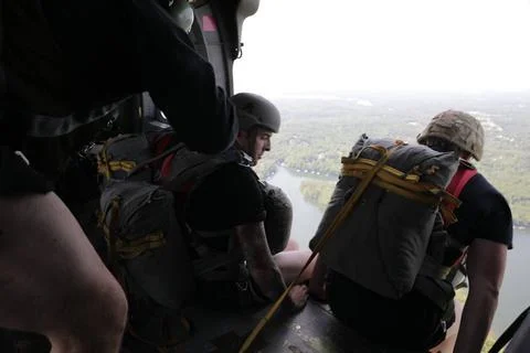 RECORD DATE NOT STATED A group of U.S Army Rangers, assigned to the 5th Ra... Foto stock
