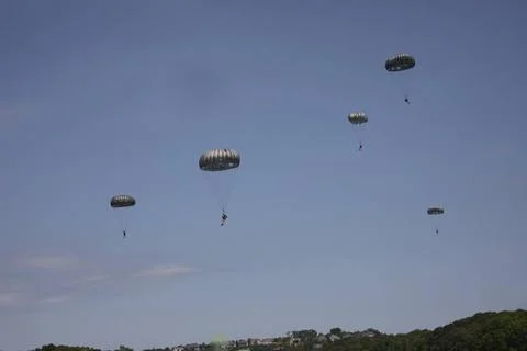 RECORD DATE NOT STATED A group of U.S Army Rangers, assigned to the 5th Ra... Foto stock