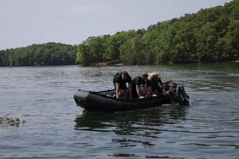 RECORD DATE NOT STATED A group of U.S Army Rangers, assigned to the 5th Ra... Foto stock