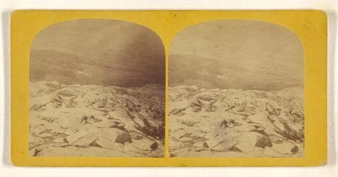 RECORD DATE NOT STATED Halfway House from Tip Top. George H. Scripture (Am... Stock Photos