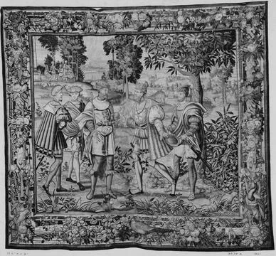 RECORD DATE NOT STATED  Haman s plot against Jews: Ahasuerus yields his si... Fotos de archivo