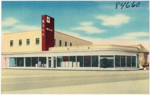 RECORD DATE NOT STATED Hill Hardware &amp; Implement Company, Robstown, Texas ... Stock Photos