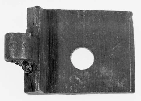 RECORD DATE NOT STATED Hinge Fragment. Unknown Copyright: xpiemagsx gb0459... Stock Photos