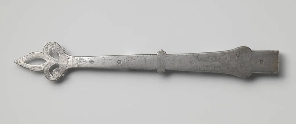 RECORD DATE NOT STATED  Hinge, c. 1400 - before 1950 iron (metal) iron (me... Stock Photos