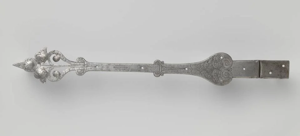 RECORD DATE NOT STATED  Hinge, c. 1400 - c. 1950 metal metal Copyright: xp... Stock Photos