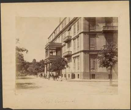 RECORD DATE NOT STATED Hotel Continental. G. Lekegian (French, active Pari... 写真素材