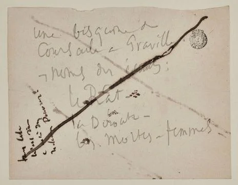RECORD DATE NOT STATED  Hugo, Victor (n.1802-02-26-D.1885-05-22), chip of ... Stockfoto's