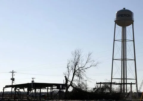RECORD DATE NOT STATED Hurricane Rita, Cameron, LA, January 11, 2006 - The... Stock Photos
