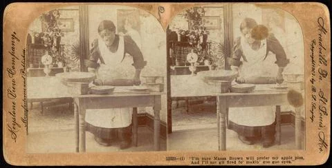 RECORD DATE NOT STATED I m sure Massa Brown will prefer my apple pies, and... Stock Photos