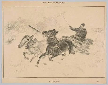 RECORD DATE NOT STATED  Image reproduction: Jozef CheÅmoÅ ski (1849-1914) Foto stock
