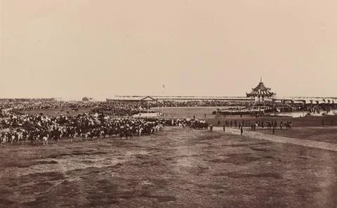 RECORD DATE NOT STATED The Imperial Assemblage. Bourne &amp; Shepherd (English... Stock Photos