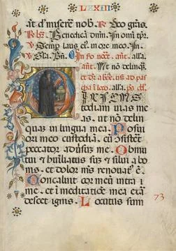 RECORD DATE NOT STATED Initial D: A Monk with His Finger to His Lips. Unkn... Fotos de archivo