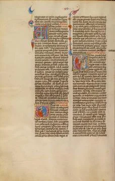 RECORD DATE NOT STATED Initial V: Amos with His Herd. Unknown Copyright: x... Fotos de archivo