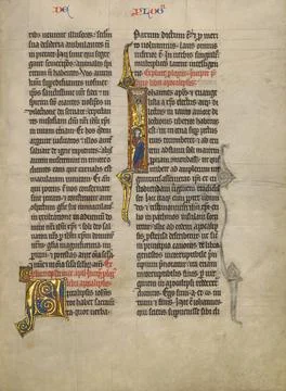 RECORD DATE NOT STATED Initial J: Saint John the Evangelist with his Symbo... Foto stock