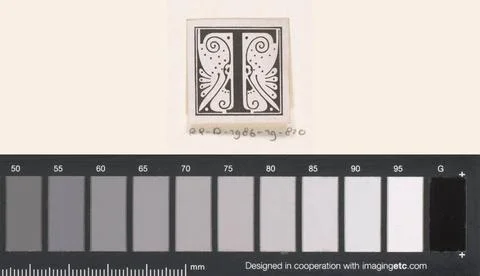 RECORD DATE NOT STATED  Initial T, Reinier Willem Petrus de Vries (1874-19... Foto stock