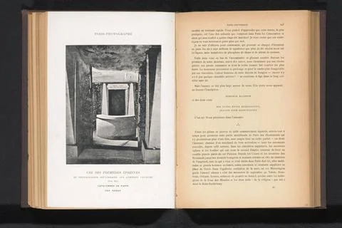 RECORD DATE NOT STATED  Interior of the catacombs of Paris, FÃ lix Nadar, .. Foto stock
