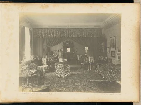 RECORD DATE NOT STATED  Interior. Government House. Jersey.. Unknown, phot... Stock Photos