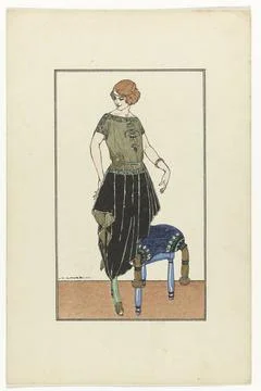 RECORD DATE NOT STATED  Its exclusive models, RenÃ Sacerdote, CA. 1921, No.. Foto stock