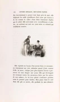 RECORD DATE NOT STATED  Janet-Lange (1815-1872) and Adolphe Torlet. La Ski... Stockfoto's