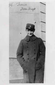 RECORD DATE NOT STATED  Jean Hugo as a soldier in Caen (Calvados), 1916 . ... Stock Photos