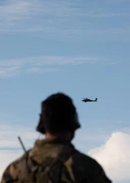 RECORD DATE NOT STATED A Joint Terminal Attack Controller (JTAC) from Slov... Foto stock