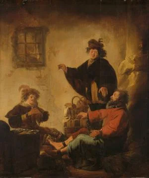 RECORD DATE NOT STATED  Joseph Interpreting the Dreams of the Baker and th... Stock Photos
