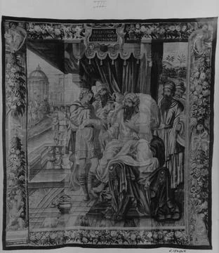 RECORD DATE NOT STATED  Joseph interpreting Pharaoh s dreams. unknown c. 1... 写真素材