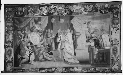 RECORD DATE NOT STATED  Joseph interpreting Pharaoh s dreams. unknown c. 1... 写真素材
