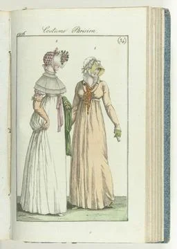 RECORD DATE NOT STATED  Journal of ladies and fashions, editis Frankfurt A... Foto stock
