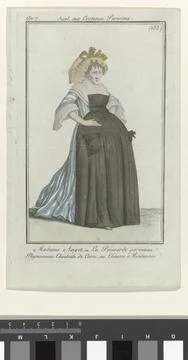 RECORD DATE NOT STATED  Journal of ladies and fashions, suppl. at Parisian... Stock-Fotos
